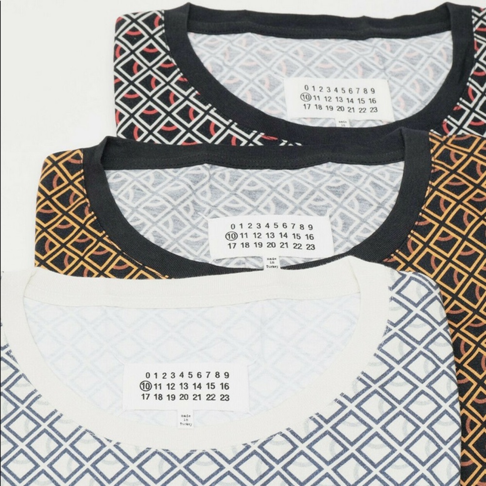 NWT & Receipt Maison Margiela T-Shirts 3-Pack  XL